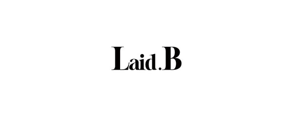 初期 Laid.B blueroom ポーカーズ 新品 Laid.B x Blue Room 変形デザイン バギーデニムパンツ