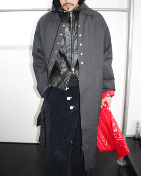 ジャケット・アウター OMAR AFRIDI 21AW Balmacaan Coat FCD813D4-5016-4199-A6E1-