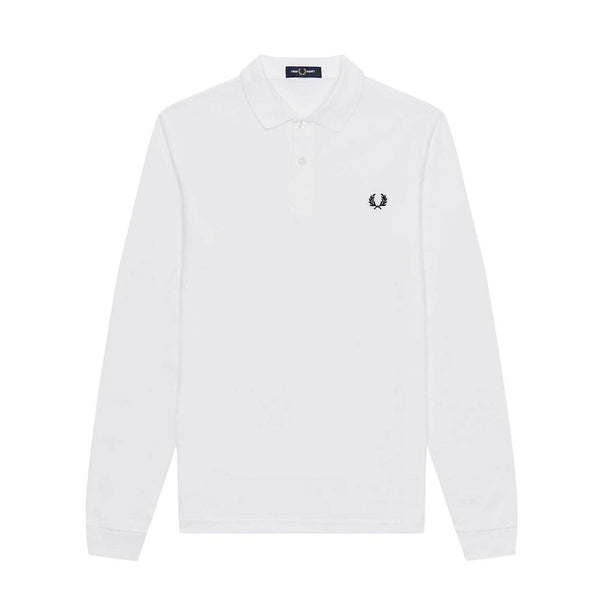 FRED PERRY フレッドペリー LS PLAIN FRED PERRY SHIRT (M6006) White