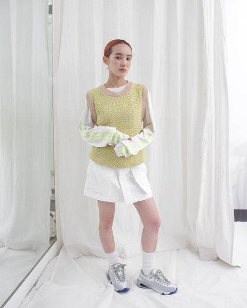 スカート fumika_uchida WAFFLE SAFARI MINI SKIRT FUMIKA24SS_4to5_0043_LINE_ALBU