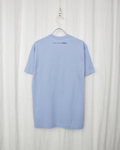 Tシャツ・カットソー COMME des GARCONS SS25 JERSEY T-SHIRT (FO T024 4) COMME DES GARÇONS SHIRT / COTTON JERSEY PLAIN WITH CDG SHIRT