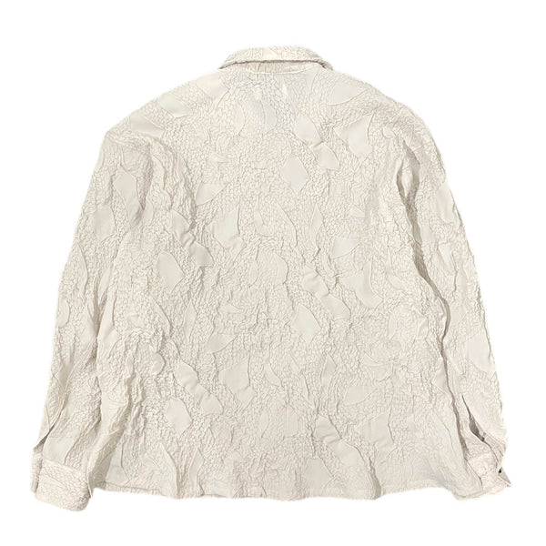 KOZABURO コウザブロウ CAMP COLLAR LS SHIRTS - EMBOSS TWILL (2914-S  