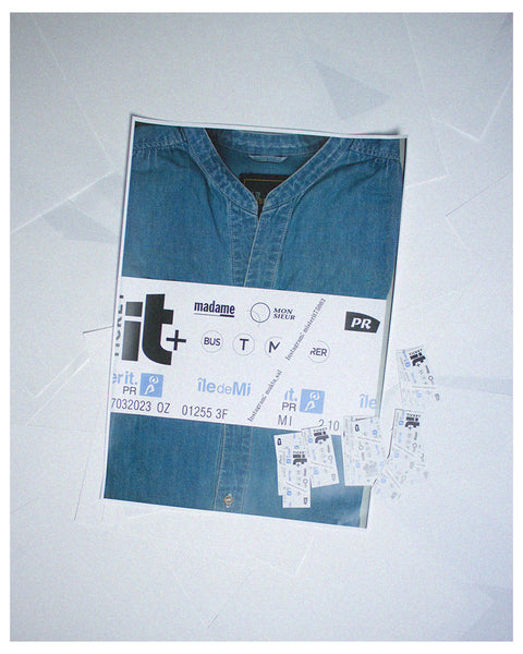 MISTER IT. / MR.IT CHEMISE (CHEMISE-MR.IT) Blue – Mukta / Sal