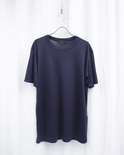 OMAR AFRIDI / H/S TEE / MOCK LODI (OA-SS26-JER-104-05) Navy