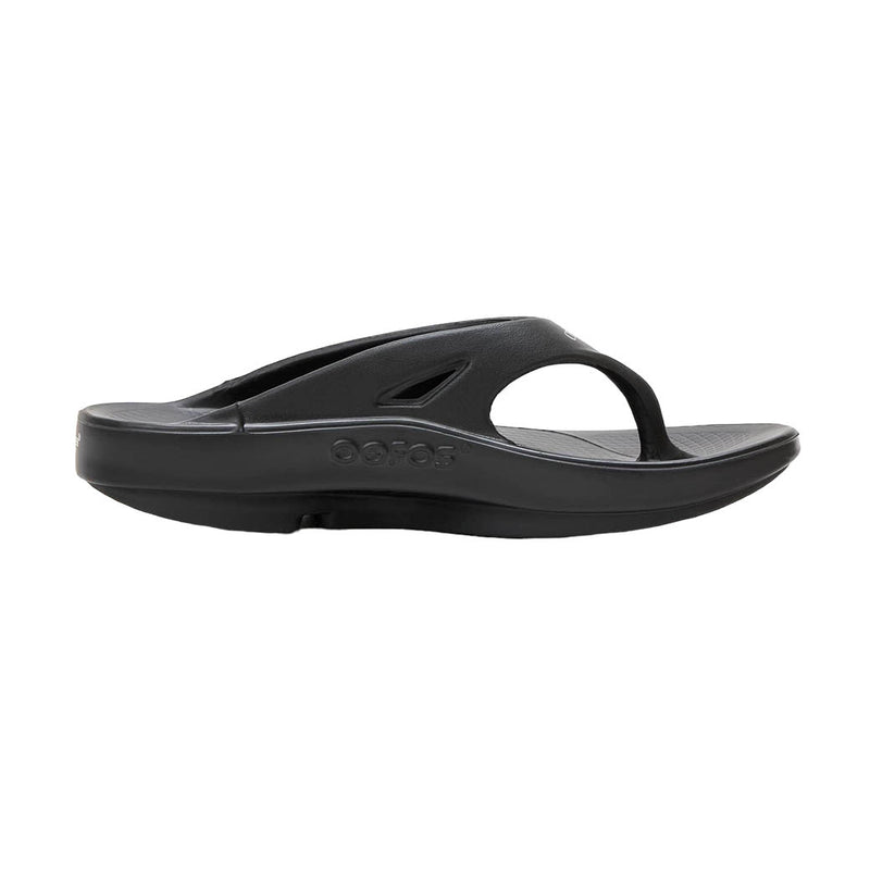 OOFOS RECOVERY SANDALS (UC1D4F04) Black