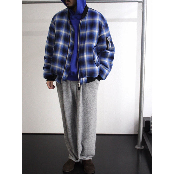 Ra-Fu FOSTEX GARMENTS オンブレチェック MA-1 ranrarafufaf_0015_55D1168B-