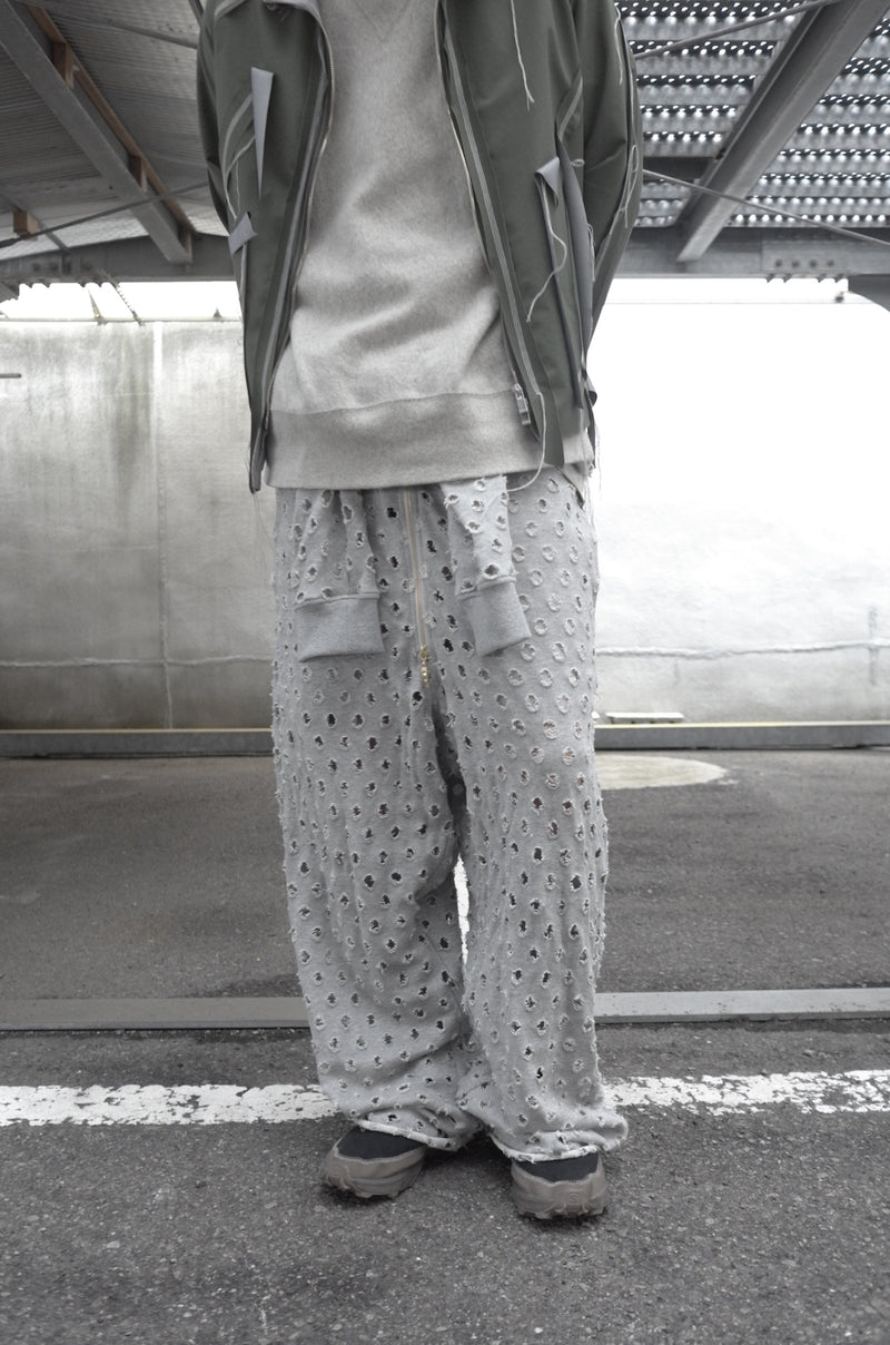 COVER HOODIE JUMP SUIT (SS23-ROA01) Grey