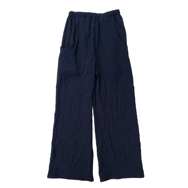 KOZABURO コウザブロウ EMBOSSING KOZY PANTS (P-016-23SS-B) Navy