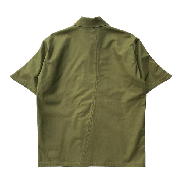 【RANDY】25ssサンプル品　シャツ RANDY 25SS A cut-and-sew shirt and modified mesh shirt that