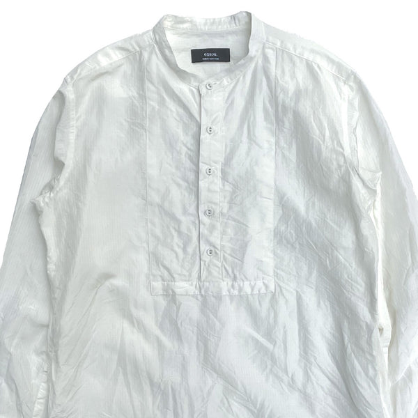 ensou. エンソウ SILK LINEN PULLOVER SHIRT (SILK LINEN PULLOVER