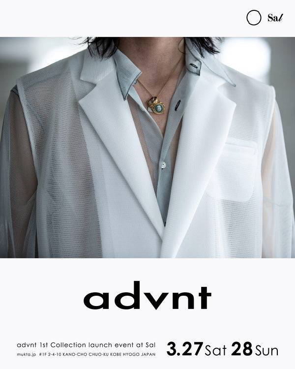 advnt 1st collection launch event 3/27-28 at Sal