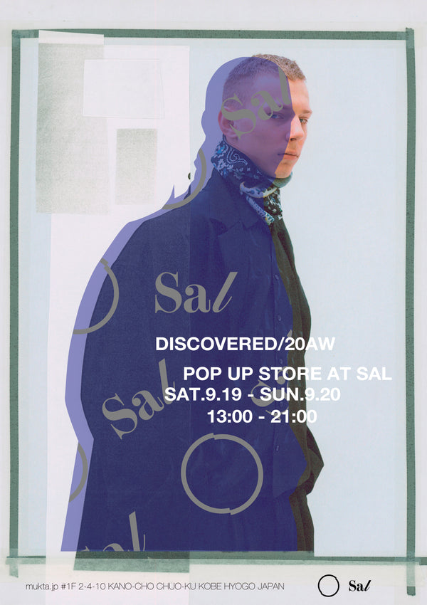 "VERY METAL" 【9/19(Sat)-9/20(Sun) DISCOVERED AW20 Launch & Pre-order Exhibition at Sal】
