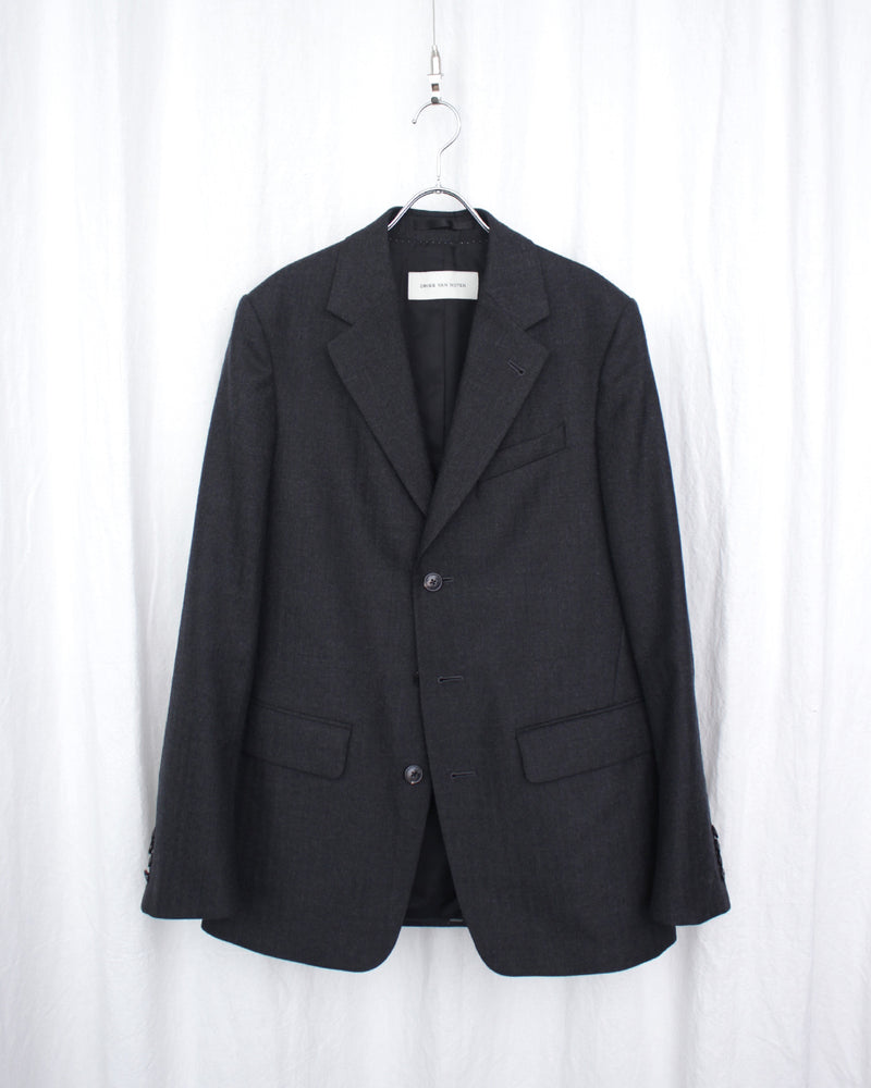 DRIES VAN NOTEN / BUFORDO 2193 M.W.JACKET - Dark Grey (252-020406-2193)