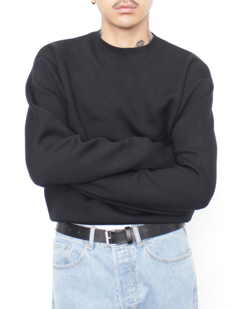 OMAR AFRIDI / JANE SWEATER - Black (OA-AW25-KNT-101-01)