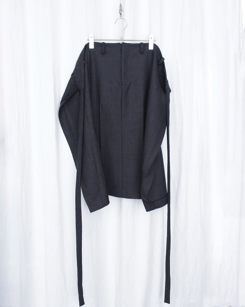 CLASS / SLACKS APRON - Charcoal (CCFA05UNI)