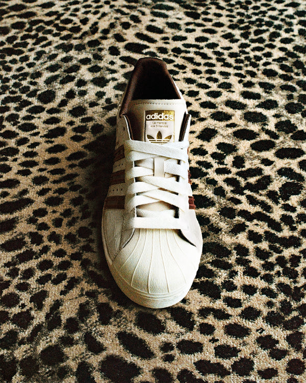 WALES BONNER / WB×ADIDAS ORIGINALS SUPERSTAR - Wonder White/Fox Brown/Wonder White (KH8797)