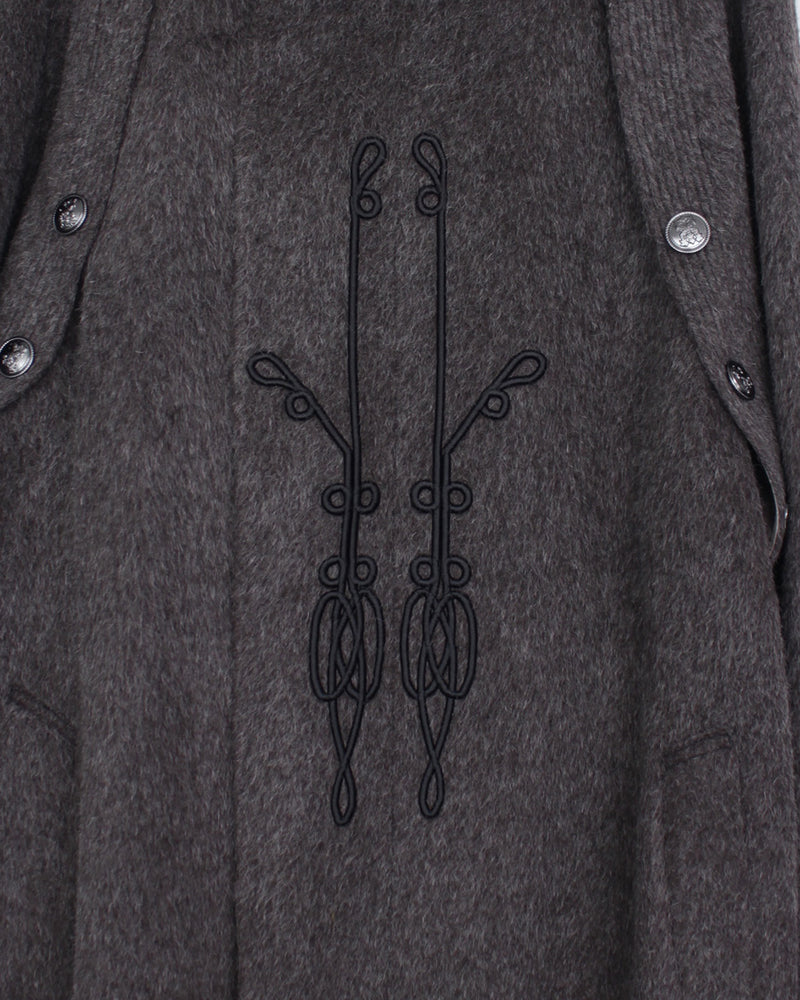 KIKO KOSTADINOV / KORMOS MILITARY COAT - Washed Brown/Slate Grey (KKAW25C01-44)