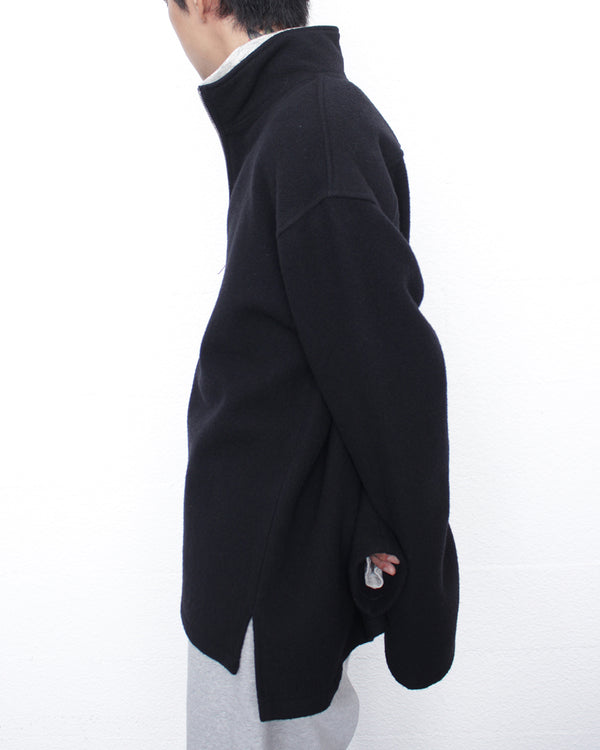 RIER / FLEECE POLO - Black (NFL15 X02)