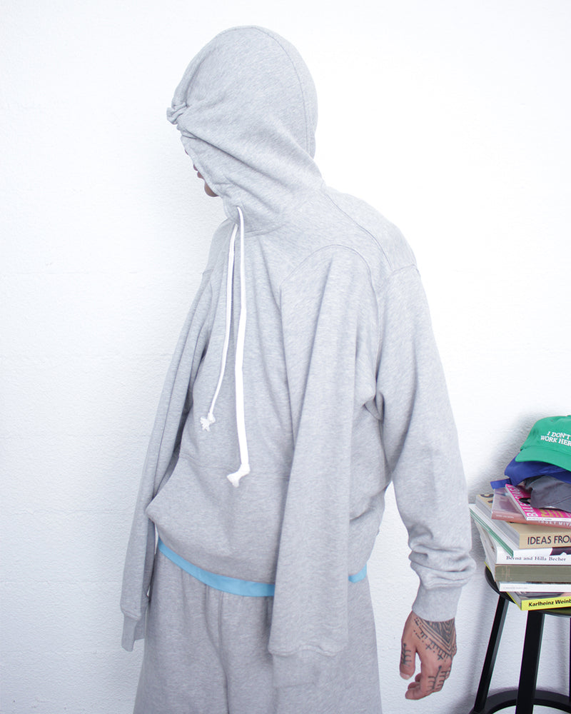 COMME DES GARÇONS SHIRT / 2SLEEVE HOODIE - Top Grey (FP-T018-051)