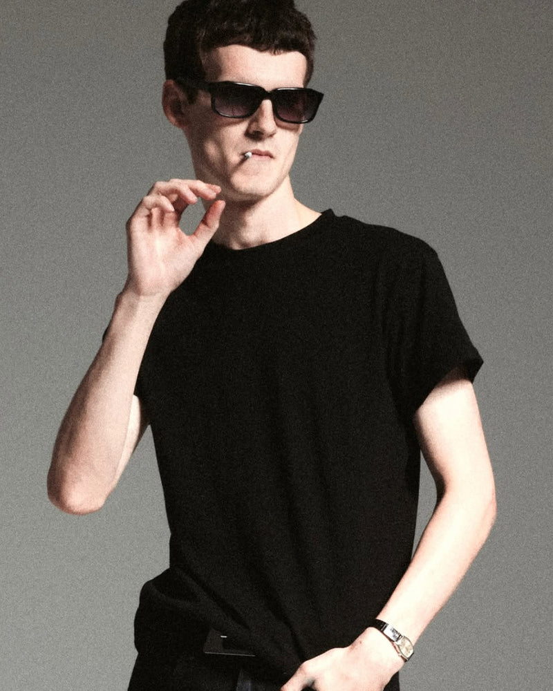 I SHII / TIGHT FIT TEE - Black (i SHII-03)