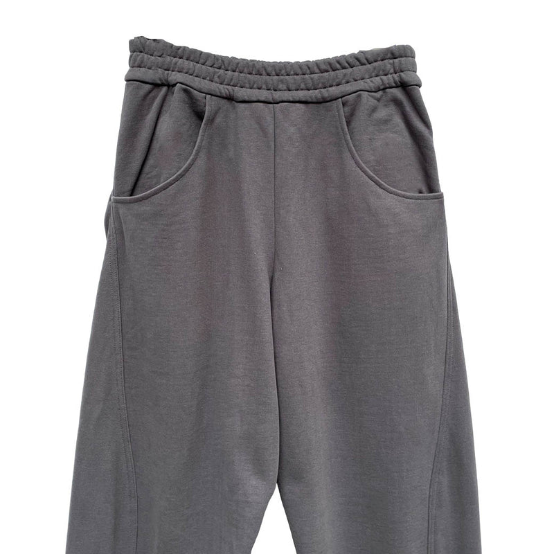 OmarAfridi TWISTED LOUNGE PANTS CHARCOAL