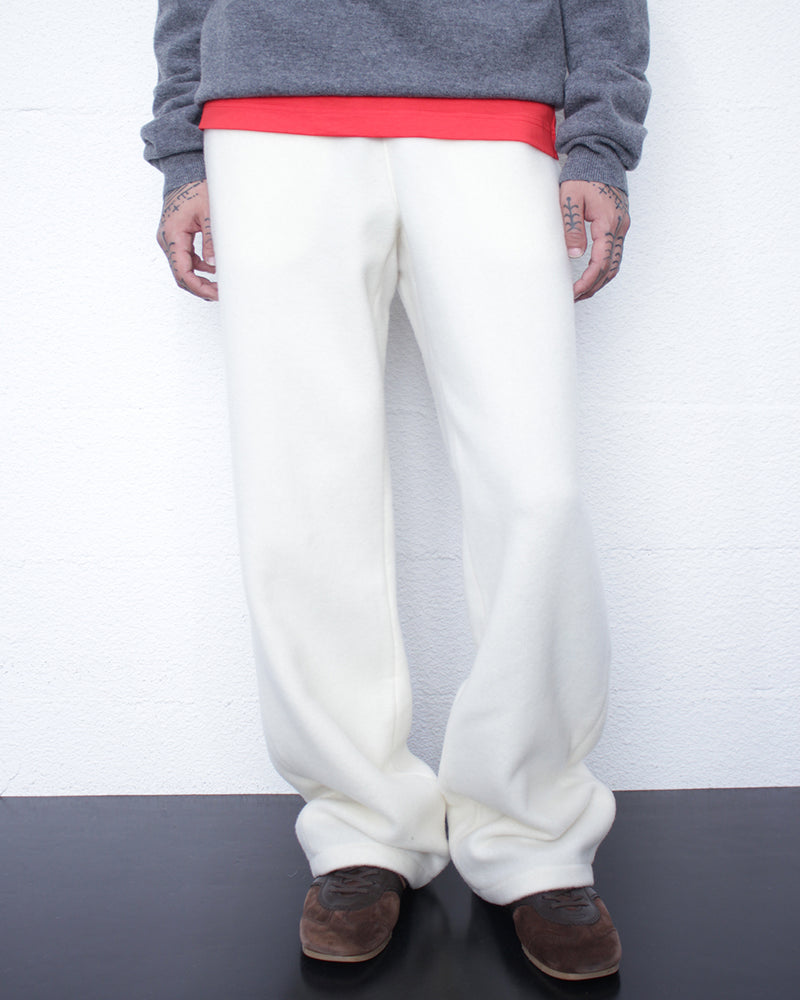 RIER / FLEECE TROUSERS - White (TRS22 X02)