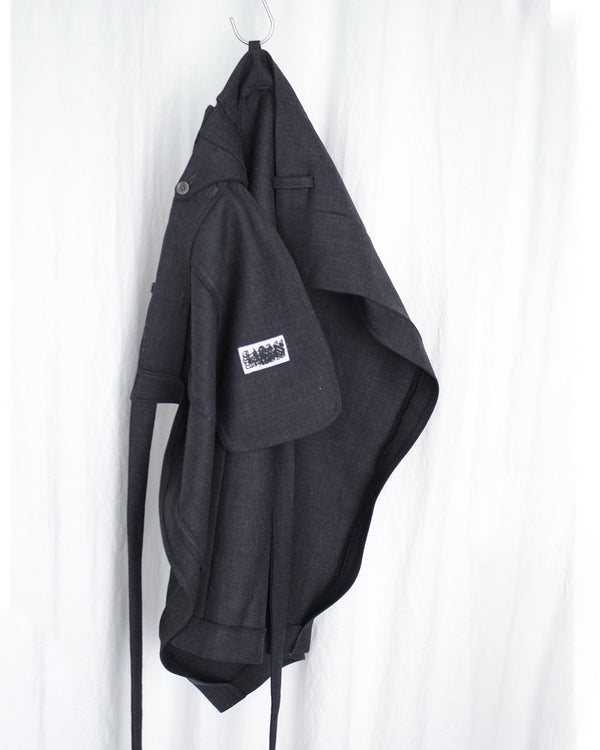 CLASS / SLACKS APRON - Charcoal (CCFA05UNI)