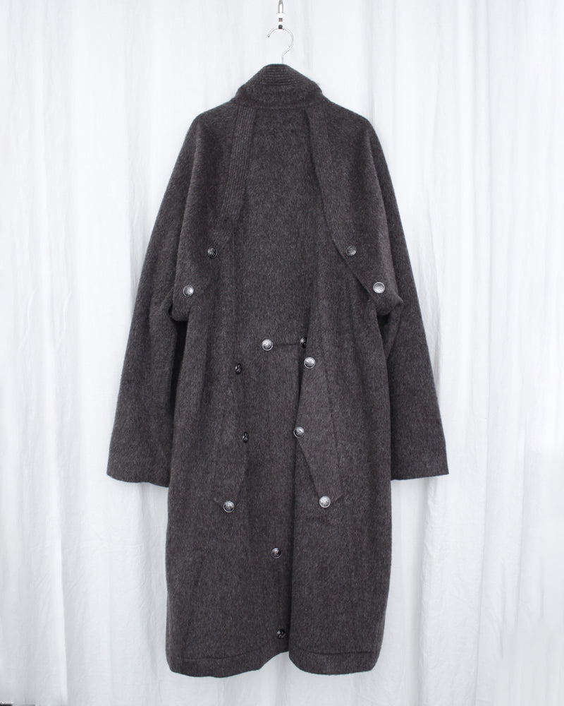 KIKO KOSTADINOV / KORMOS MILITARY COAT - Washed Brown/Slate Grey (KKAW25C01-44)