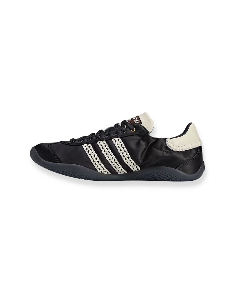 WALES BONNER / WB×ADIDAS ORIGINALS KARINTHA LO SATIN - Core Black/Dark Brown/Cream White (IH7259)