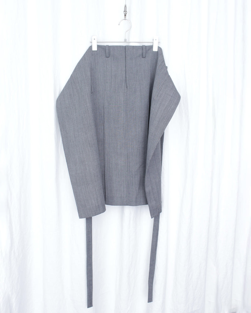 CLASS / SLACKS APRON - Grey (CCFA05UNI)