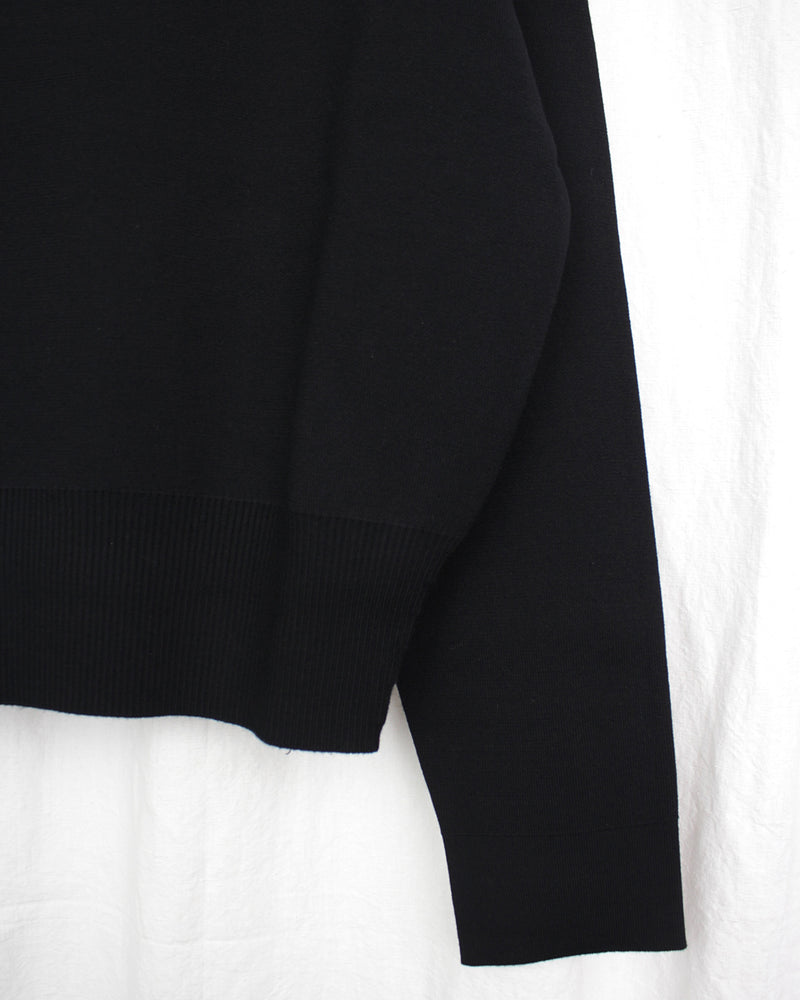 OMAR AFRIDI / JANE SWEATER - Black (OA-AW25-KNT-101-01)