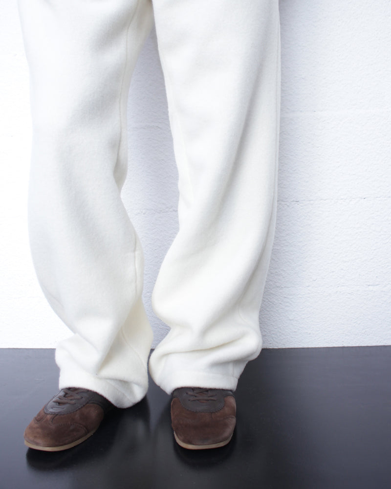 RIER / FLEECE TROUSERS - White (TRS22 X02)