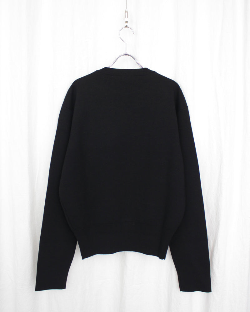 OMAR AFRIDI / JANE SWEATER - Black (OA-AW25-KNT-101-01)
