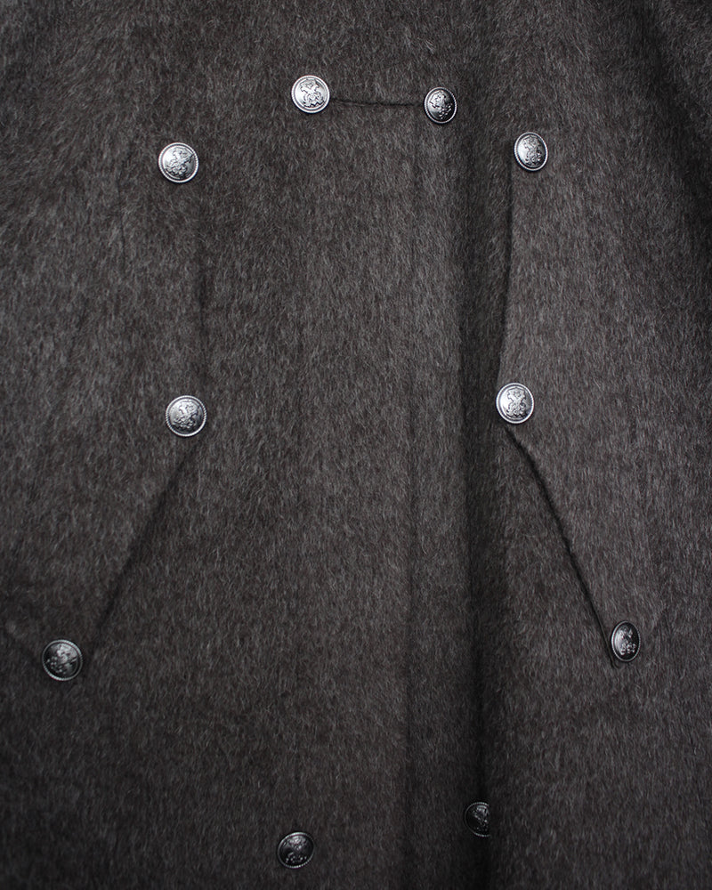 KIKO KOSTADINOV / KORMOS MILITARY COAT - Washed Brown/Slate Grey (KKAW25C01-44)