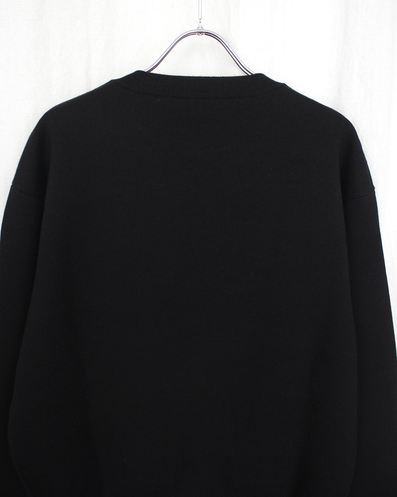 OMAR AFRIDI / JANE SWEATER - Black (OA-AW25-KNT-101-01)