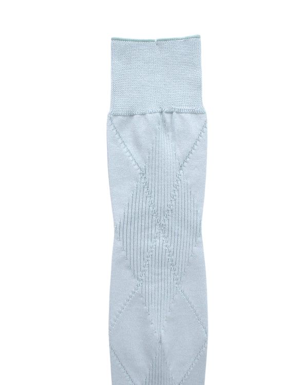 Mukta / Sal / "SMITH" ARGYLE SOCKS - Toothpaste (NOUTOMI-02)
