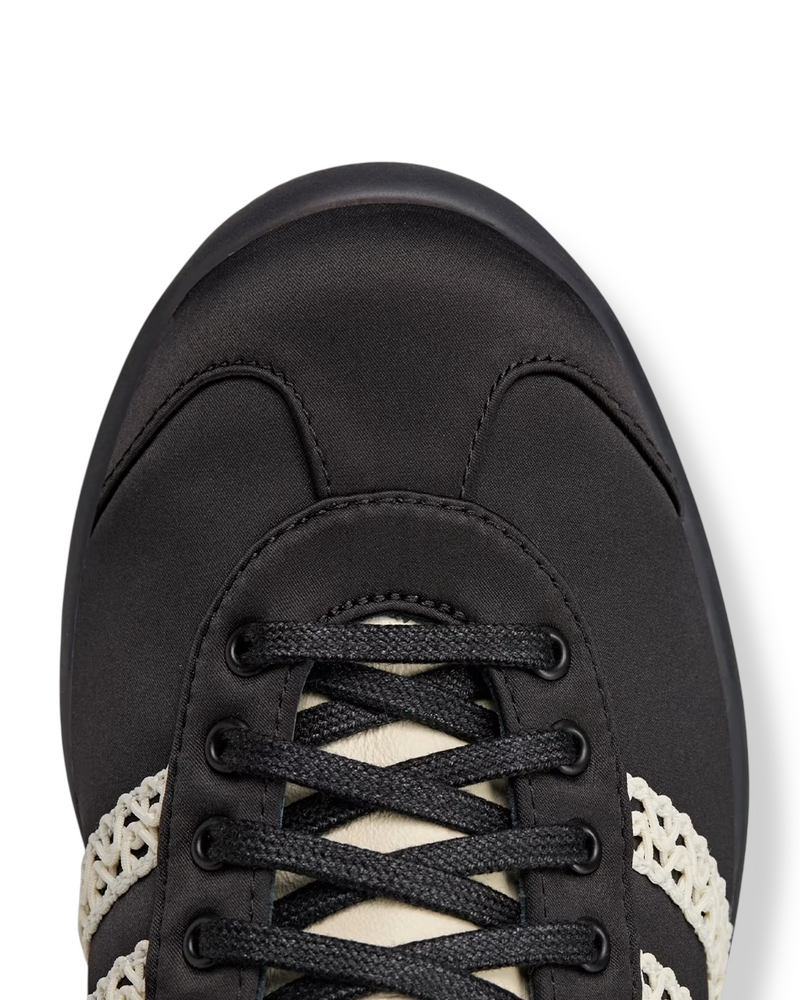 WALES BONNER / WB×ADIDAS ORIGINALS KARINTHA LO SATIN - Core Black/Dark Brown/Cream White (IH7259)