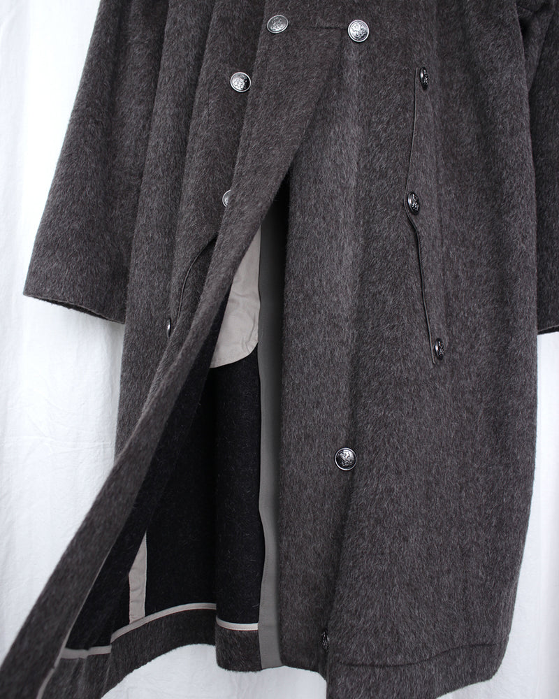 KIKO KOSTADINOV / KORMOS MILITARY COAT - Washed Brown/Slate Grey (KKAW25C01-44)