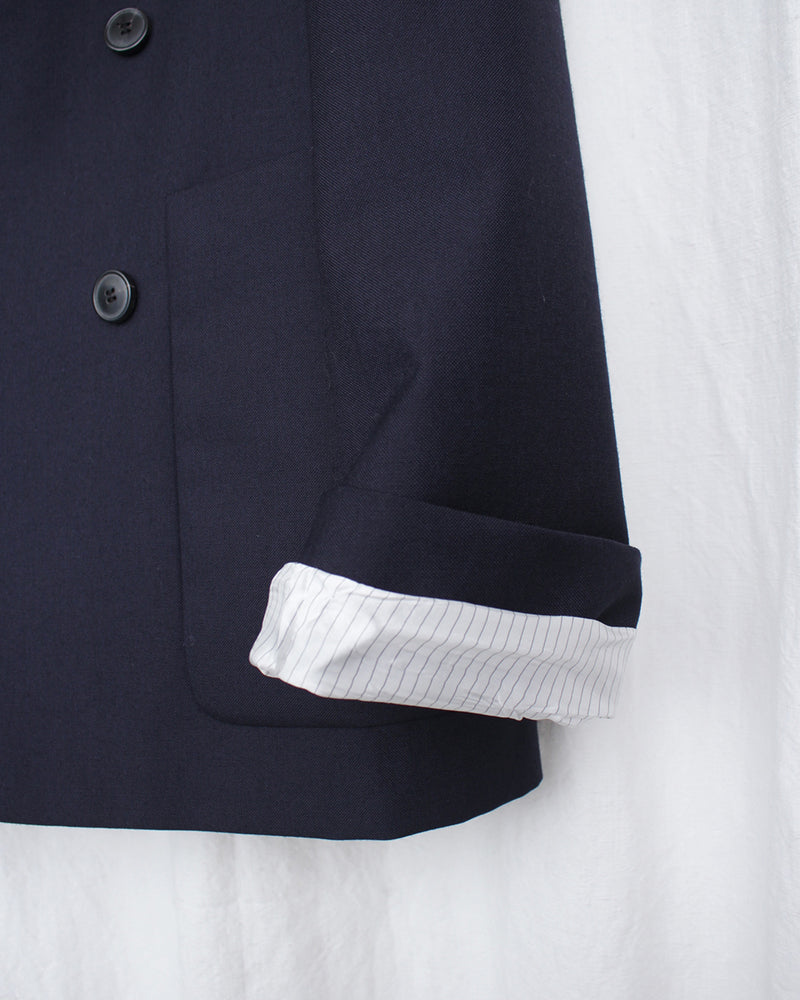 DRIES VAN NOTEN / BARLEYS 8218 MW.JACKET - Navy (241-020415-8218)