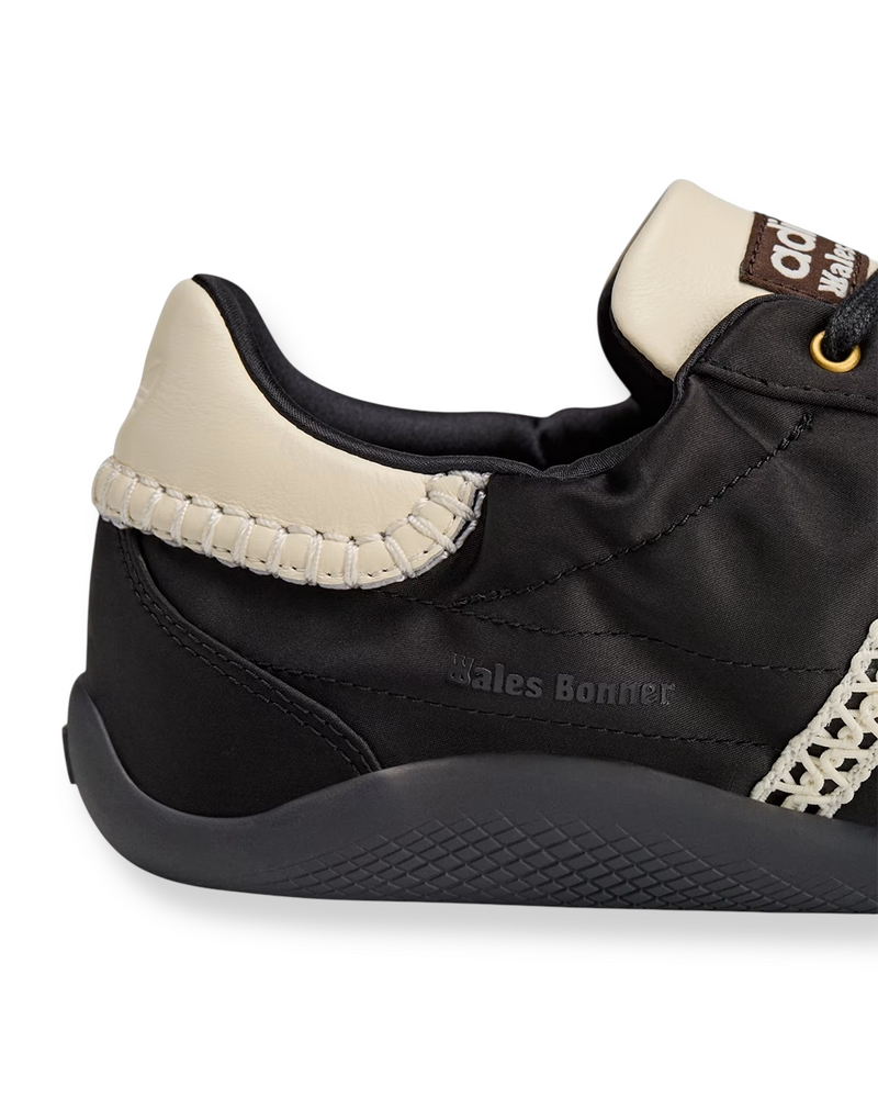 WALES BONNER / WB×ADIDAS ORIGINALS KARINTHA LO SATIN - Core Black/Dark Brown/Cream White (IH7259)