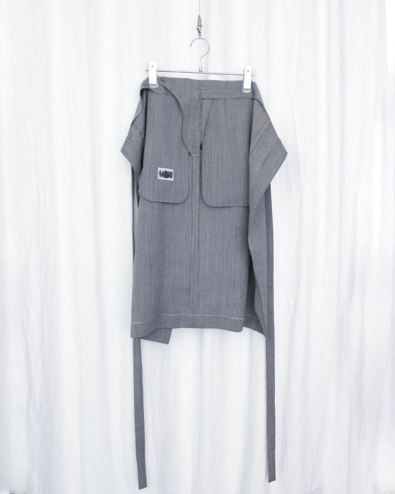 CLASS / SLACKS APRON - Grey (CCFA05UNI)