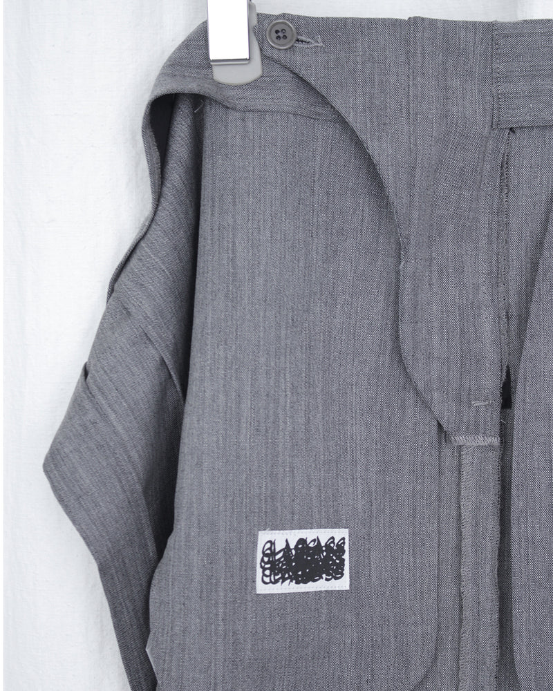 CLASS / SLACKS APRON - Grey (CCFA05UNI)