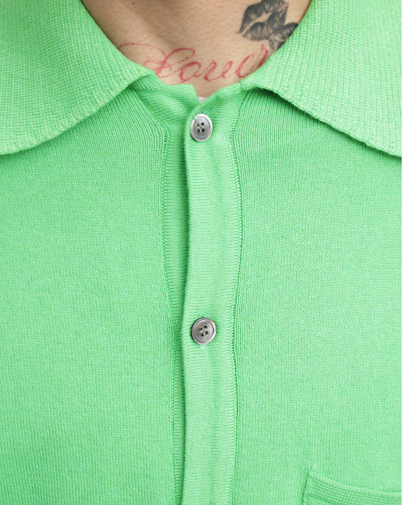 CAMISAS MANOLO / CLASSIC GREEN KNITTED SHIRT - Classic Green (25023002)