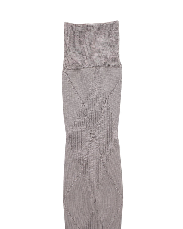 Mukta / Sal / "SMITH" ARGYLE SOCKS - London Fog (NOUTOMI-02)
