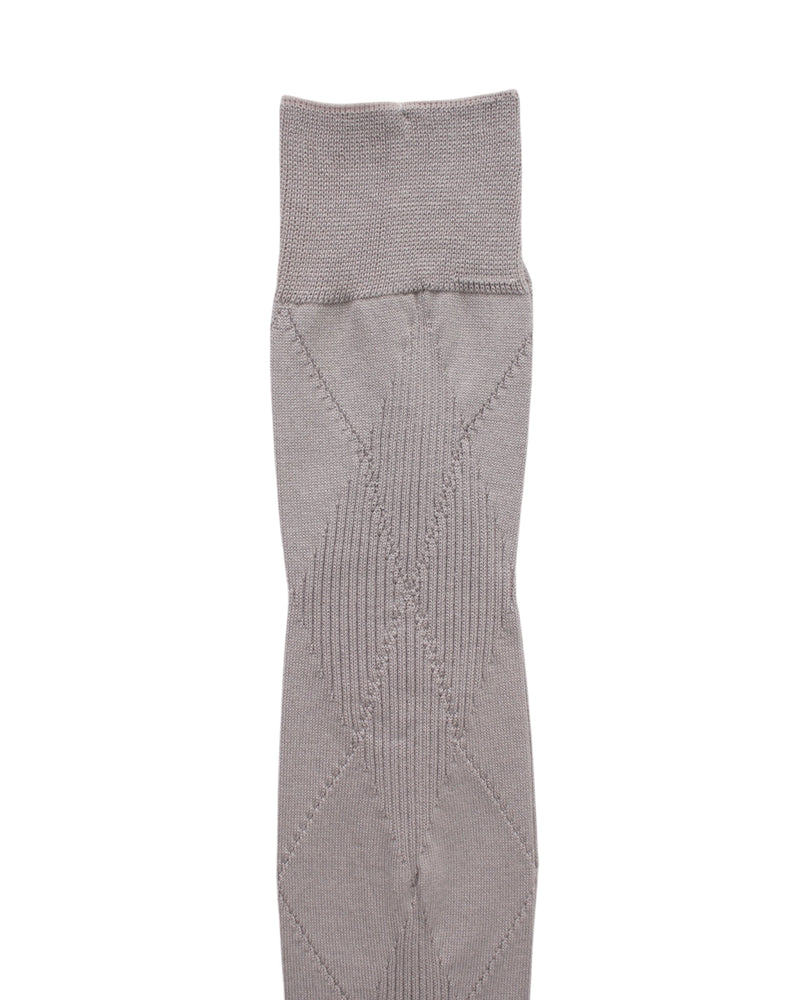 Mukta / Sal / "SMITH" ARGYLE SOCKS - London Fog (NOUTOMI-02)
