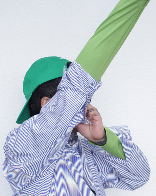 COMME DES GARÇONS SHIRT / L/S TEE BACK SMALL LOGO - Green (FP-T005-051)