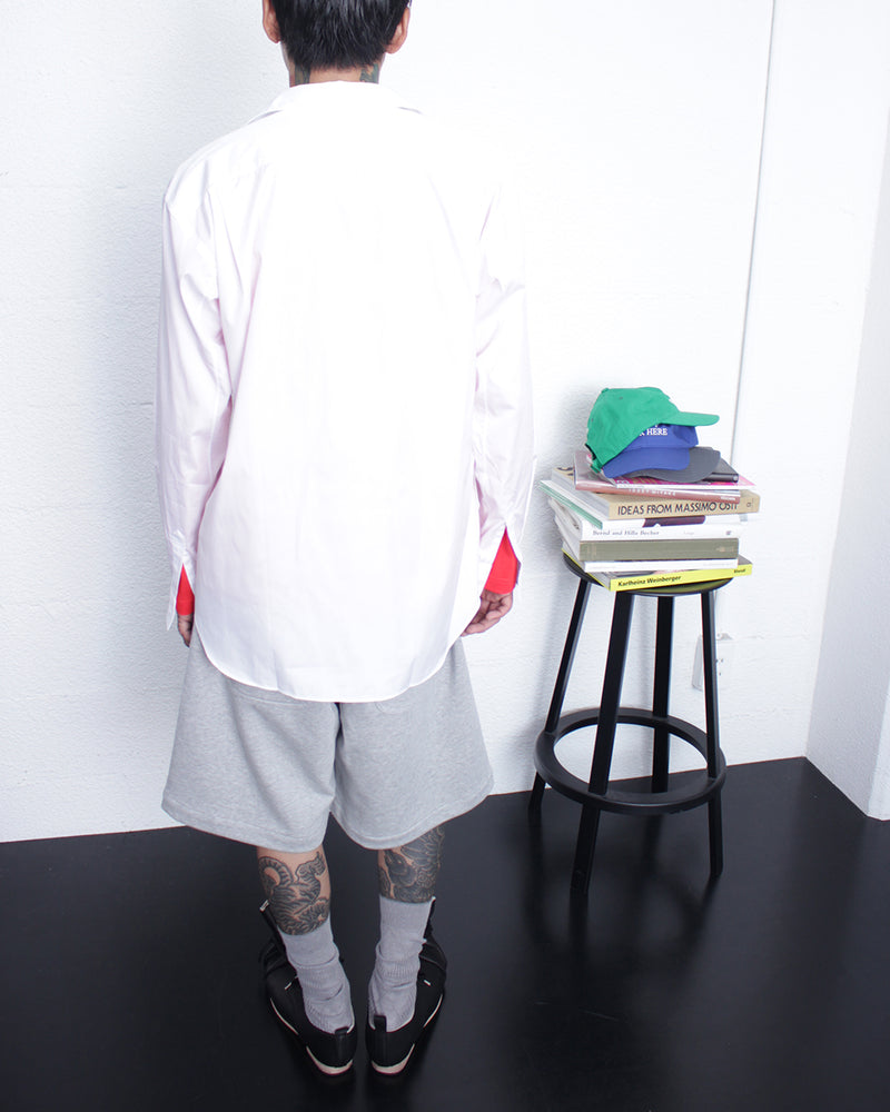 COMME DES GARÇONS SHIRT / ROUND COLLAR SHIRT NARROW CLASSIC - White (FZ-B223-051)