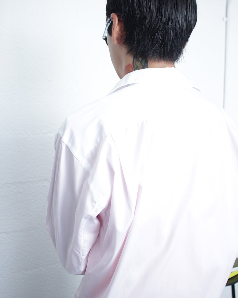 COMME DES GARÇONS SHIRT / ROUND COLLAR SHIRT NARROW CLASSIC - White (FZ-B223-051)