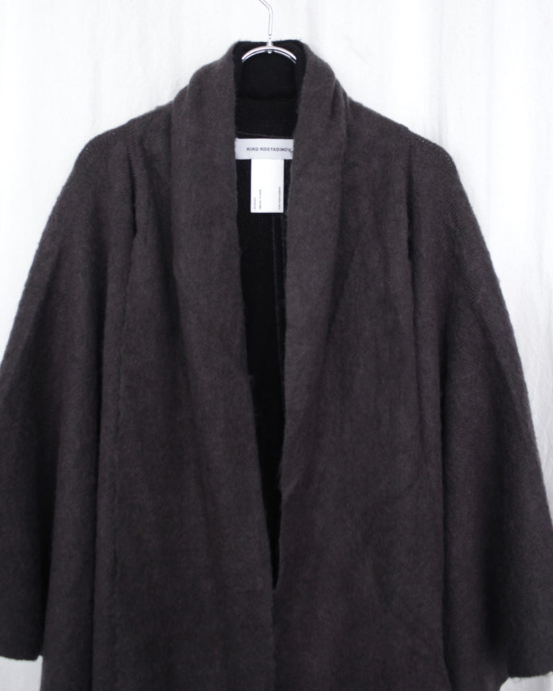 KIKO KOSTADINOV / TARR THROW - Black/Brown (KKAW25KN07-110)