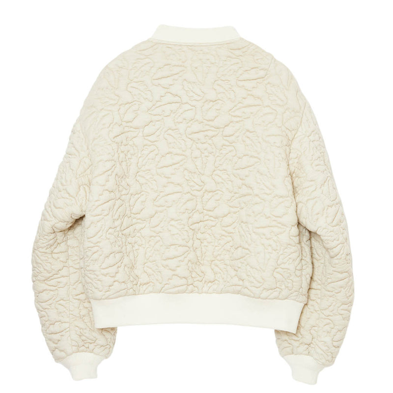 LEAVES QUILTED JACQUARD JACKET (M233-0703) Off